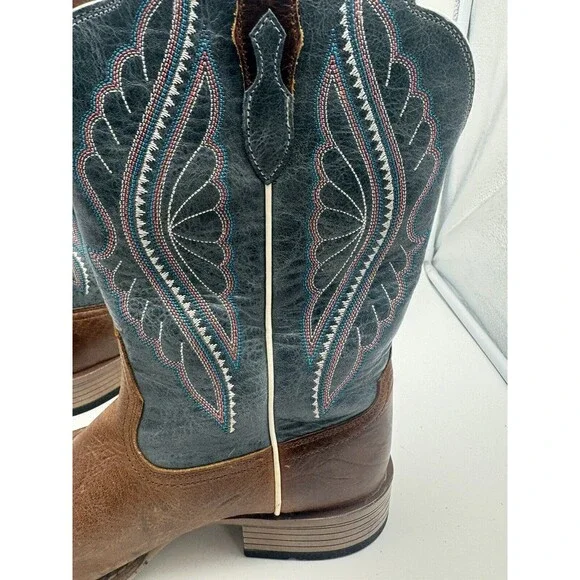 Ariat PrimeTime Baby Blue Cowboy Boots Women's Size 10 B 10025032 Western - Picture 8 of 16